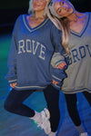 V Neck Sweatshirt