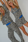 Loose Button Up Pajama Top