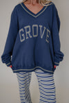 V Neck Sweatshirt