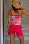 Patch Biker Short