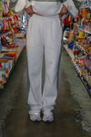 Colorblock Wide Leg Sweatpant