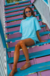 Rolled Neck Tee