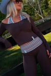 Long Sleeve Halter Top
