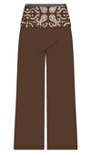 Foldover Wide Leg Pant