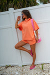 Rolled Neck Tee