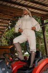 Cotton Crop Zip Up