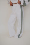 Colorblock Wide Leg Sweatpant