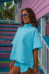 Rolled Neck Tee