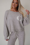 Rolled Neck Knit Sweater