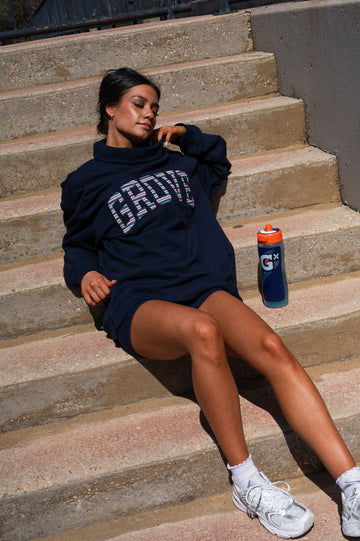 Rolled Neck Sweatshirt