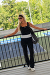 Foldover Flare Pant