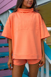Rolled Neck Tee