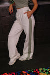 Colorblock Wide Leg Sweatpant