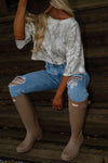 Oversized Elbow Tee