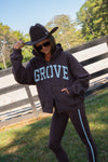Double Zip Up Sweatshirt