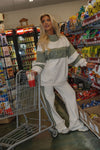 Colorblock Wide Leg Sweatpant