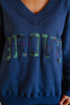 V Neck Sweatshirt