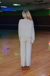 Rolled Neck Knit Sweater