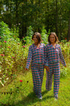 Loose Button Up Pajama Top