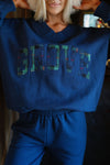 V Neck Sweatshirt