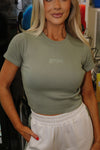 Ribbed Baby Tee