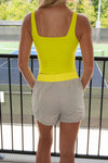 Nylon Mini Short