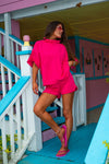 Rolled Neck Tee