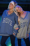 V Neck Sweatshirt
