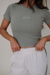 Ribbed Baby Tee
