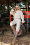 Cotton Crop Zip Up
