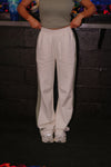 Colorblock Wide Leg Sweatpant
