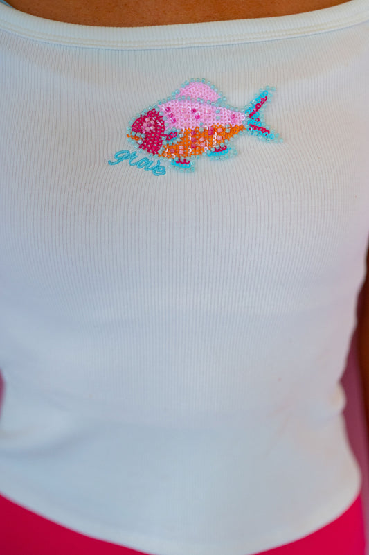 Beaded Fish Tank