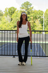 Foldover Flare Pant
