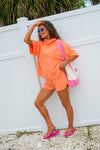 Rolled Neck Tee