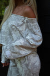 Off Shoulder Sweatshirt