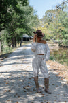 Off Shoulder Sweatshirt