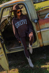 Double Zip Up Sweatshirt