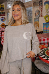 Rolled Neck Knit Sweater