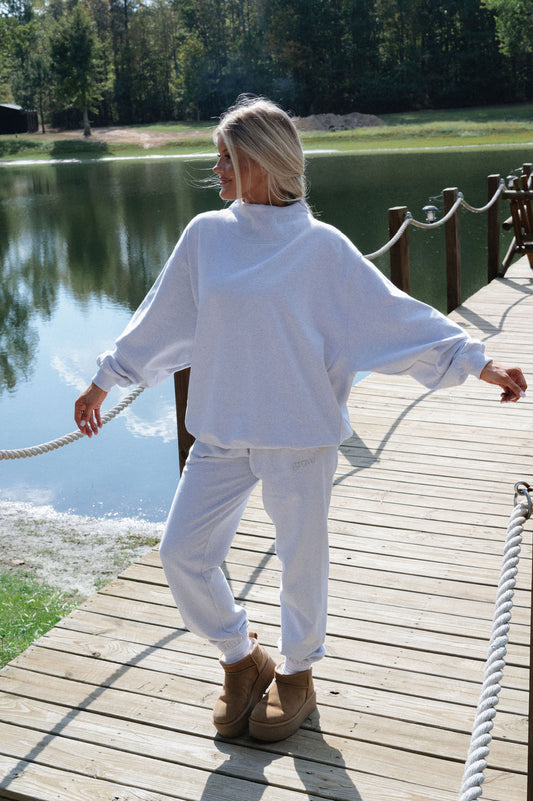 Mock Neck Sweatshirt