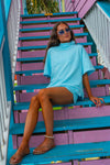 Rolled Neck Tee