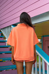 Rolled Neck Tee