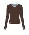 Fitted Long Sleeve Top