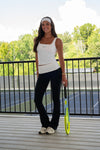 Foldover Flare Pant