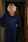 V Neck Sweatshirt