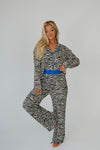 Loose Button Up Pajama Top