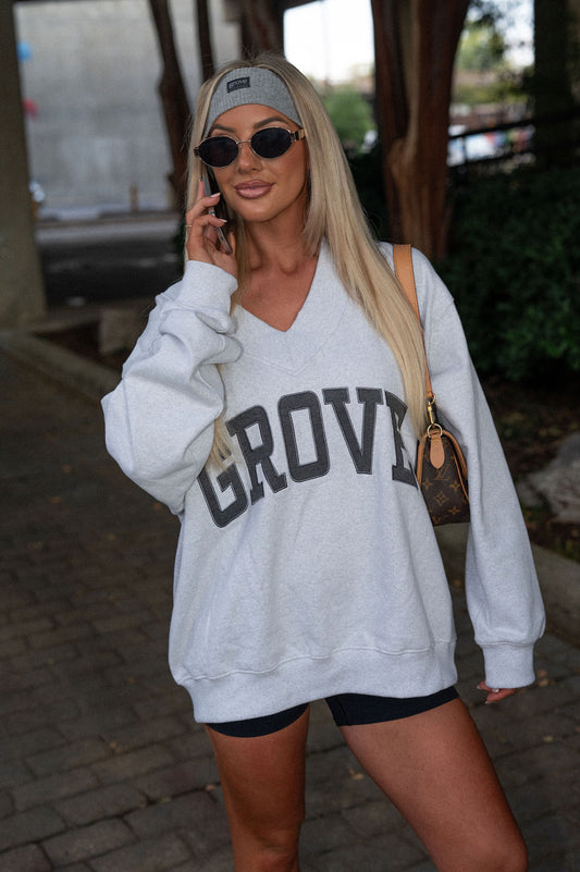 V Neck Sweatshirt