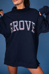 Rolled Neck Sweatshirt