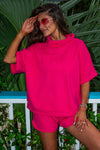 Rolled Neck Tee