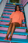 Rolled Neck Tee