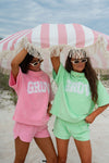 Rolled Neck Towel Sweatshirt